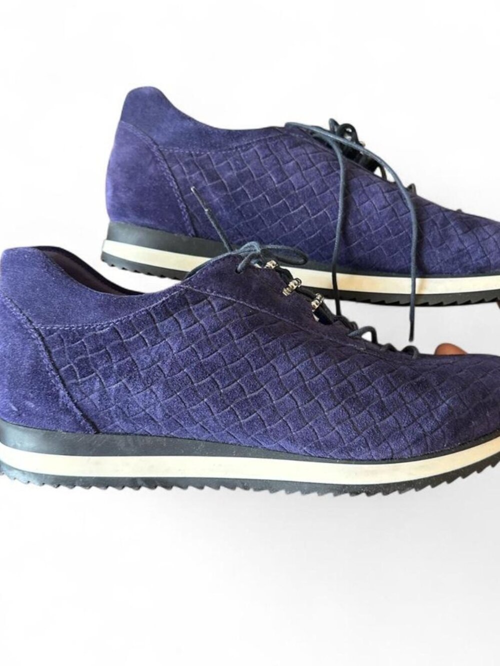 Stuart Weitzman Relay Luxury Fashion Sneakers  - Size 8